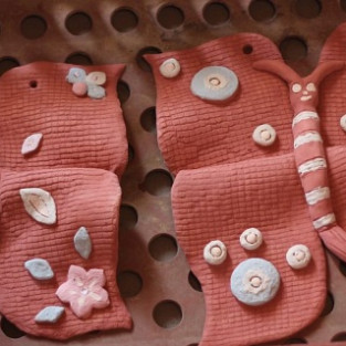 Kreativní maminky - keramika - pokračování