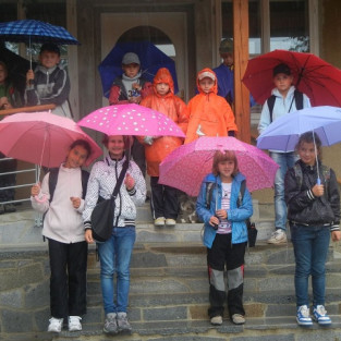 Exkurze základní školy do Horní Krupé dne 12. 9. 2012