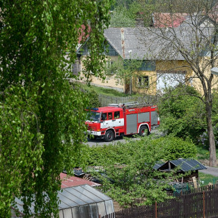 Zásah hasičů u Oudoleně dne 2. 5. 2018