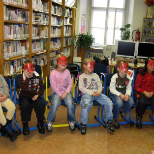 Návštěva Krajské knihovny Vysočiny dne 1. 12. 2010