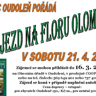 Zájezd na Floru Olomouc