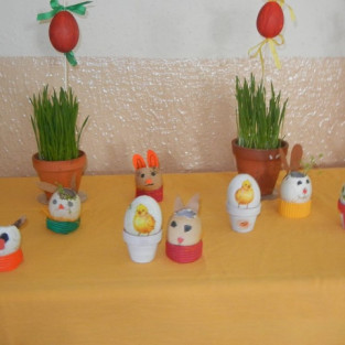 Velikonoční výstava a jarmark v základní škole