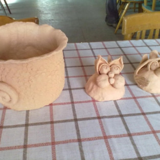 Kreativní maminky - keramika