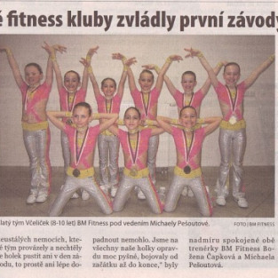 Další úspěchy týmů BM Fitness Havlíčkův Brod