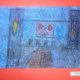 Výtvarné práce dětí mateřské a základní školy na výstavě v Havlíčkově Brodě