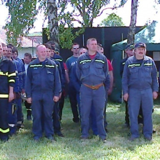 Okrsková soutěž hasičů ve Slavětíně