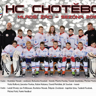 Úspěšná sezona mladších žáků HC Chotěboř